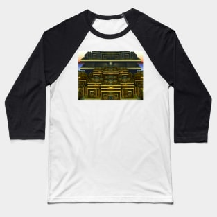 Aztec Amphitheater Baseball T-Shirt